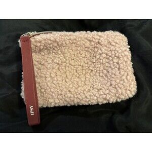 Ipsy Glam Bag (Bag Only) - Pale Pink Fur